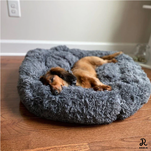 Flauschiges Hundebett