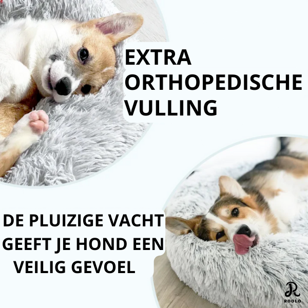 Flauschiges Hundebett