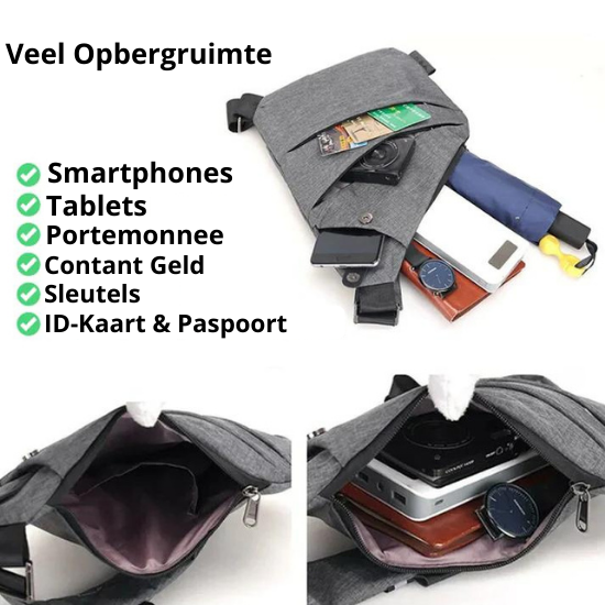 ROOLO Tasche - Schutz vor Diebstahl