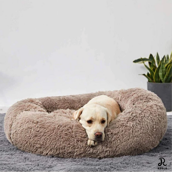 Flauschiges Hundebett