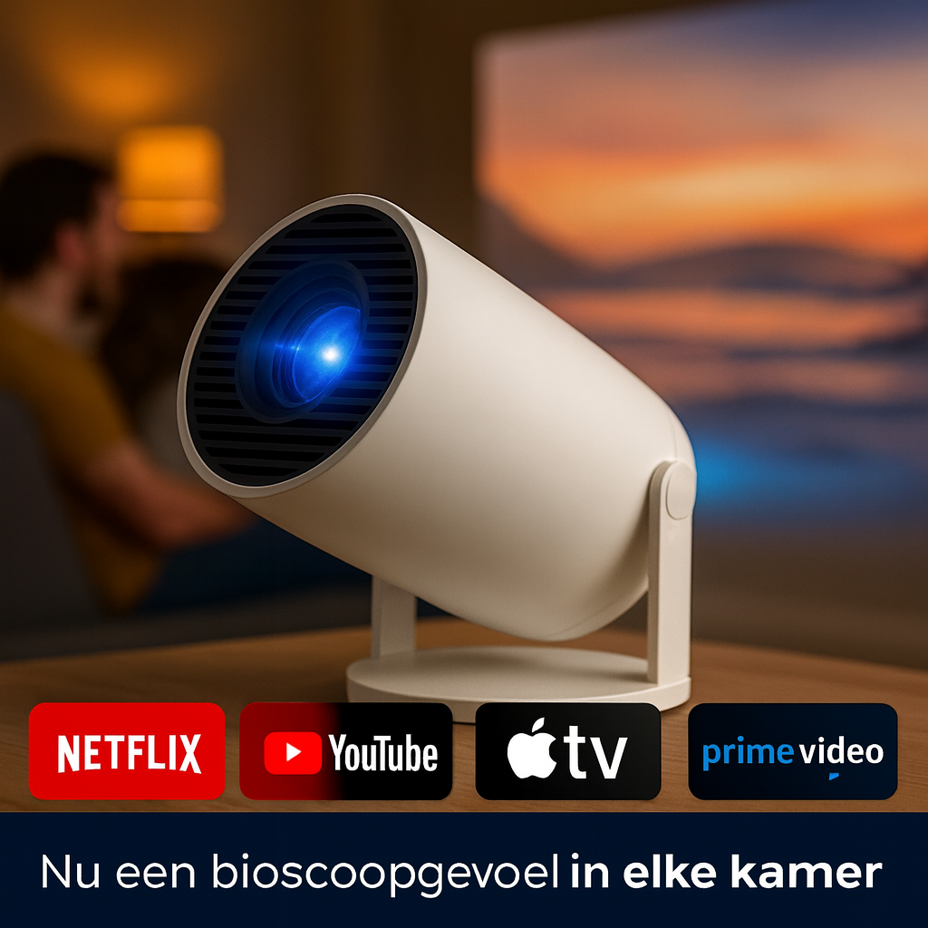BeamPortable - Thuisbioscoop Projector – Roolo