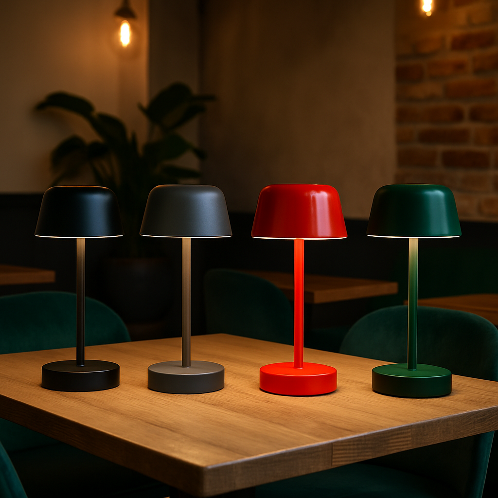 Kabellose Tischlampe - Nordisches Design