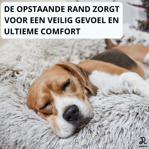 Flauschiges Hundebett
