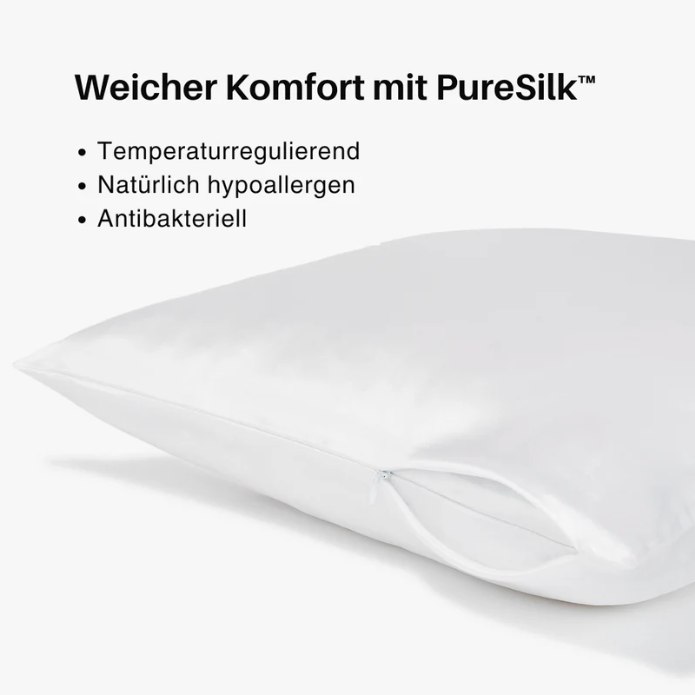 Premium-Kissenbezüge aus Seide