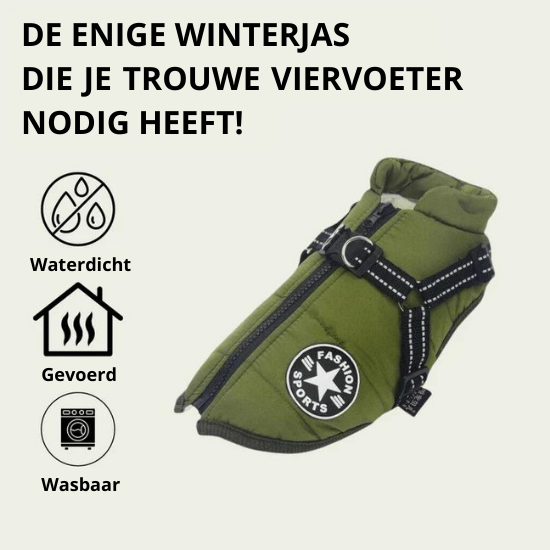 Dog Jacket - Bescherming tegen kou en regen