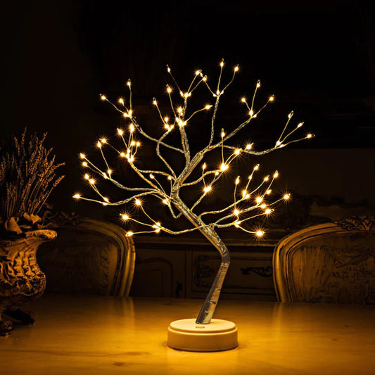 Leuchtender Baum.