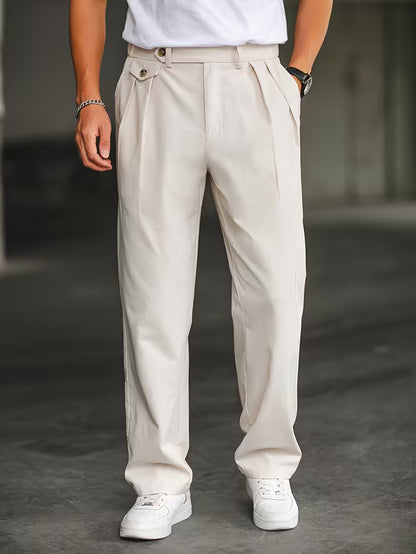 LIFT - Geplooide Broek - Beige