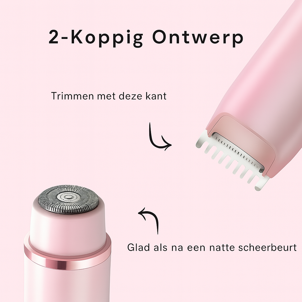 RooloShaver - 2 Koppig Scheerapparaat